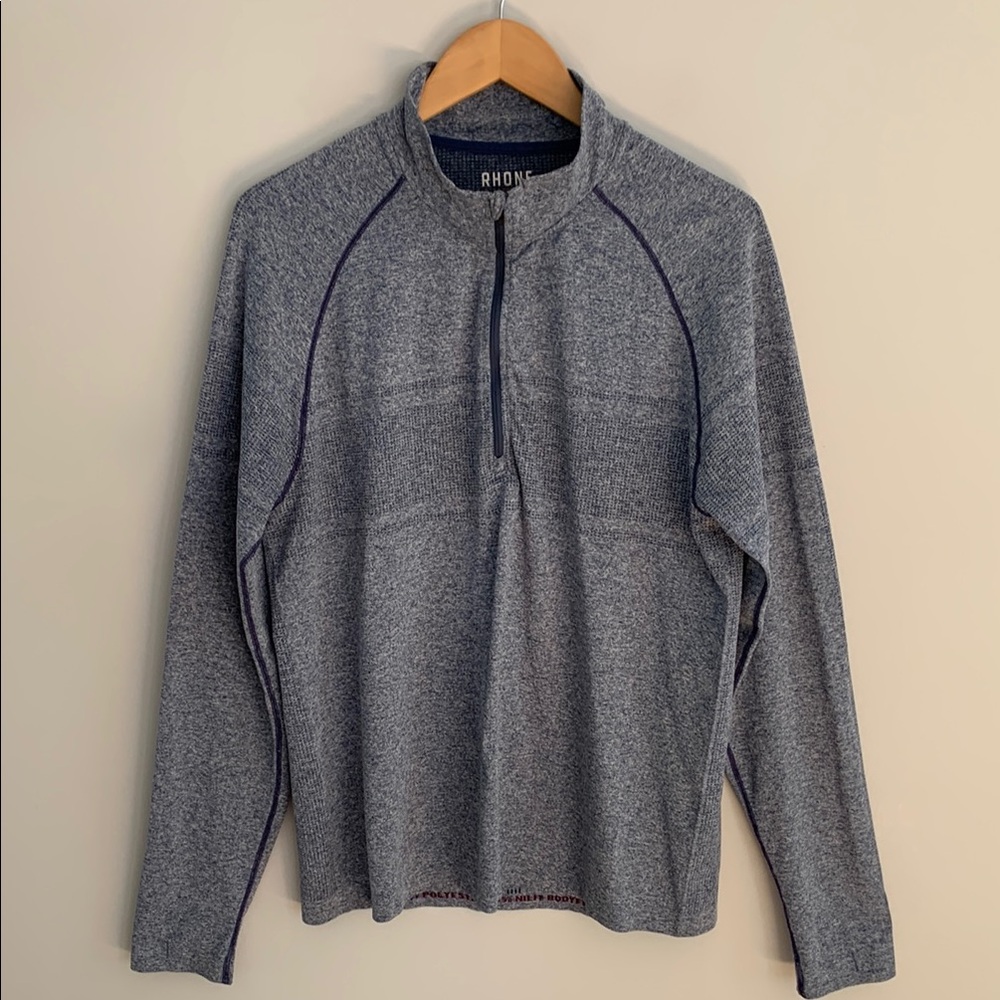 RHONE Men’s Stretch Performance 1/4 Zip Pullover Top Size XL Active Golf Gym